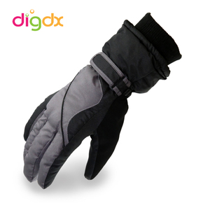 DLGDX保暖滑雪手套冬季男女款防水防风耐寒加棉骑车户外骑行手套