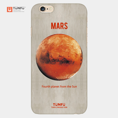[吞福]我来自火星宇宙火星救援创意iphone5/5s/6/6s/plus磨砂手机
