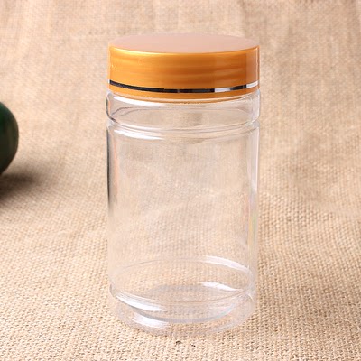 塑料瓶透明食品密封罐塑料罐子食品罐食品包装瓶花茶罐饼干罐药罐