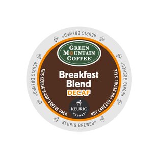 美国绿山咖啡早餐综合Decaf咖啡12个装 Keurig KCUP K杯专用胶囊