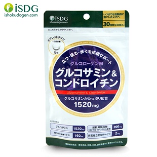 ISDG/医食同源 日本进口氨糖软骨素加钙片 240粒/袋