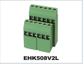 台湾町洋 PCB 螺钉线框直焊式接线端子EHK508V2L
