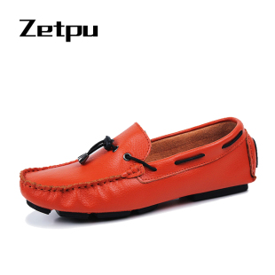 zetpu2015春夏季新款时尚休闲豆豆鞋欧美真皮男鞋懒人驾车鞋潮鞋