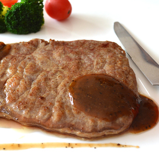 【时胖子生鲜】雪花牛排180g 高档西餐 健康美味 超值家庭牛排