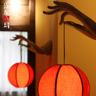 汉龙赤马震撼特价 新中式家居装饰品工艺壁灯灯饰灯具 佛手壁灯