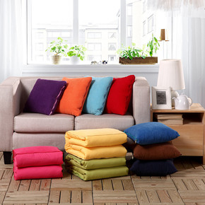 两用玉米粒抱枕被靠垫被子灯芯绒抱枕沙发空调 无甲醛无异味靠垫
