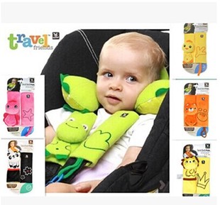 以色列Benbat宝宝护颈枕头安全带保护套婴儿童汽车座椅推车保护带