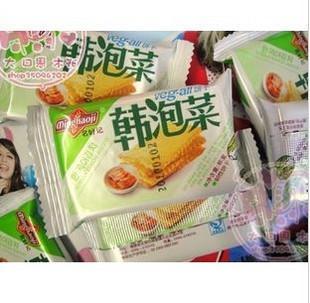 名好记 新品泡菜口味 韩泡菜饼干 香浓泡菜味 哈尔滨市内满68包邮