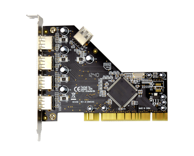 正品西霸SYBA PCI转USB2.0扩展卡32位PCI4口USB2.0转接卡NEC芯片