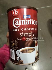 加拿大代购原装进口雀巢hot chocolate香浓热巧克力粉1.9kg 76杯