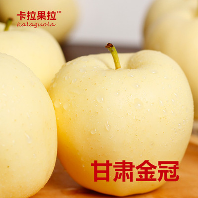 【卡拉果拉】黄元帅金帅金冠苹果金果水果绿色有机10斤包邮 珍品