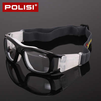 POLISI专业篮球眼镜男士防雾足球眼镜护目镜可配高度近视运动眼镜
