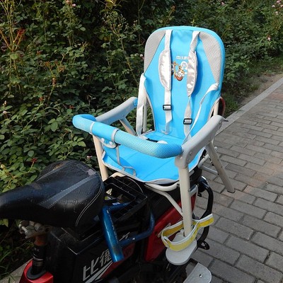 减震宝宝车座自行车折叠车电动车后置座椅儿童车坐椅婴儿座位