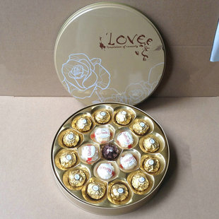 三种口味18颗费列罗巧克力礼盒装 送男女生女神1111脱光表白礼物