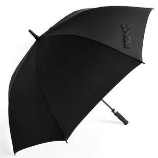 纯色长柄伞自动超大雨伞三人商务直杆伞男士黑色超强防风高尔夫伞