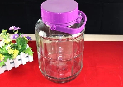 徐州玻璃瓶厂家供应无铅2斤-50斤梅酒瓶 带龙的泡酒瓶 超大密封罐