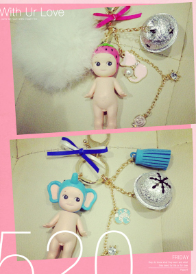 【柚子手作】正版 sonny angel 天使娃娃 限定 包挂钥匙扣 礼物