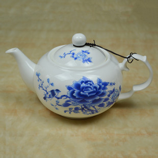 瓷缘素 精品陶瓷茶壶 大容量茶壶 茶壶套装 大号冷水壶单壶包邮