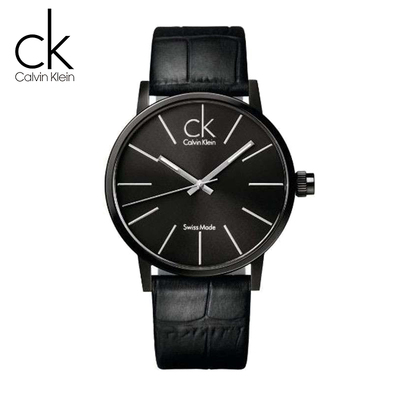 限量版ck手表专柜正品真皮石英男表男士男款手表K7621401全国联保