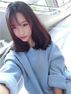 韩国春装女装新款2015中长款宽松纯色显瘦圆领套头长袖毛衣女