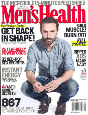 Men’s Health 美国版 2012年10月 男士健身健康生活杂志