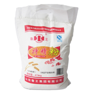 面粉 鲁王特精粉2.5kg小麦粉水饺馒头等麦芯中筋粉2500g包邮