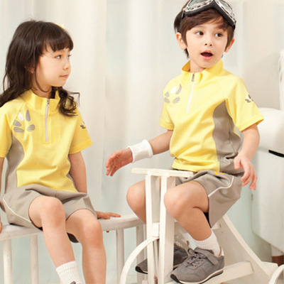 2016夏季新款韩版儿童贵族新款幼儿园园服初中小学生校服套装