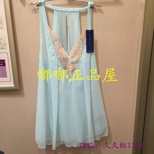 黛安芬正品代购 2016夏季新款奢华蕾丝性感睡裙B83-190 原价1880