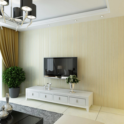 无纺布墙纸 现代简约纯素色 卧室客厅满铺电视背景墙壁纸正品