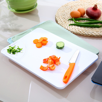 厨房长方形白色加厚可拆分离类塑料菜板防滑抗菌水果砧板  4420