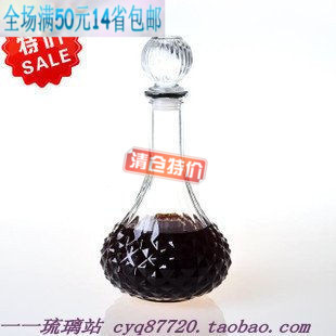 特价红酒瓶白酒瓶850mll葡萄酒瓶泡酒自酿酒容器酒具透明玻璃瓶子