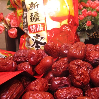 新疆特产自家精选特级灰枣500g最好吃中国大陆推荐全国包邮