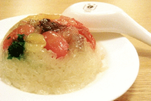 福建福州传统美食     贡米八宝饭