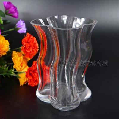 树根形玻璃花瓶水培花台式花瓶富贵竹家居饰品时尚简约特价热卖