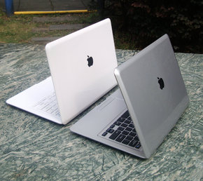 仿苹果款13.3寸笔记本电脑模型 仿真道具模型 样板房书桌装饰摆件