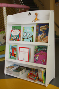 儿童书架 绘本书架儿童房收纳书架混合书架儿童收纳架简易书架