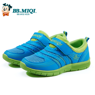 百变米奇童鞋 2014夏季新品韩版儿童网鞋 男童女童透气单网运动鞋