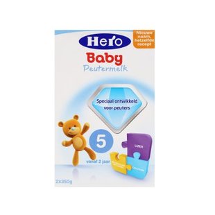 荷兰直邮代购原装正品Herobaby英雄宝贝奶粉标准5段2岁以上700克