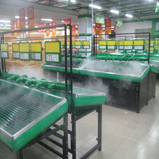 大容量工业加湿机超市蔬菜水果雾化保鲜喷雾器超声波大功率加湿器