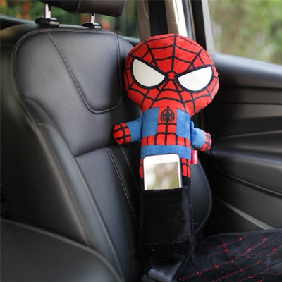 韩国卡通汽车儿童安全带护肩套可爱车用头枕抱枕安全带套保险带套