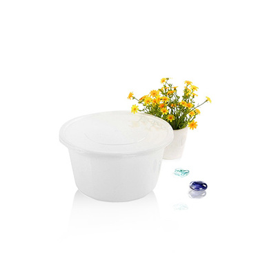 一次性餐具 塑料餐盒/白色碗绵绵冰打包碗 1250毫升带盖 180套
