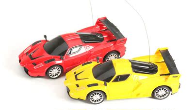 二通无线电动遥控车模型玩具法拉利遥控玩具车儿童玩具车男孩玩具