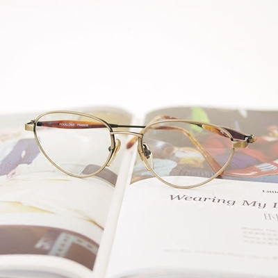 欧美复古风 青春个性框型 古铜色 眼镜框 平光眼镜 可配近视镜