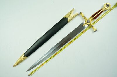 影视游戏剑 指环王骑士剑 纳西尔圣剑西洋剑装饰【未开刃