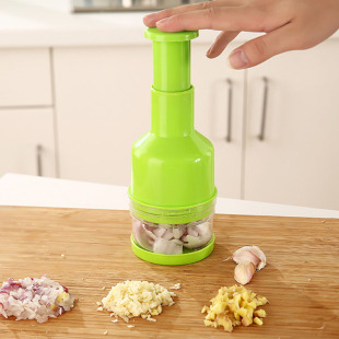 洋葱切片器 多功能厨房切菜器蔬菜切碎器 创意手动蒜泥器