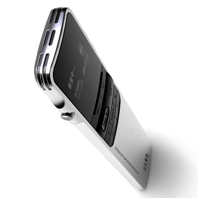爱国者月光宝盒E5860专业录音笔高清远距微型降噪4G变速MP3播放器
