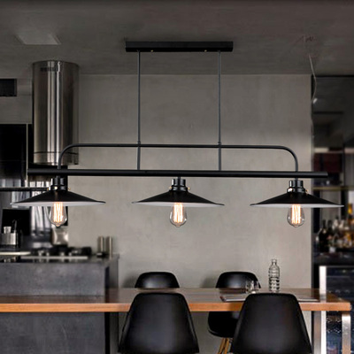 工业风吊灯LOFT客厅灯咖啡厅复古铁艺爱迪生餐厅灯办公室吊灯