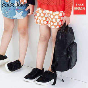 gxg kids童装女童时尚短裤中大童裤子新款儿童春装B5122232