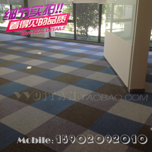 特效防污方块地毯 PVC办公地毯 拼装地毯 写字楼地毯 办公室地毯