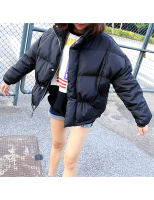 棉衣女中长款冬装加厚保暖立领学生韩版羽绒棉外套潮棉衣如何搭配